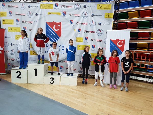 09.09.2018 Konya Açık Eskrim Turnuvası U10 Kızlar Kılıç İrem Melek Bayrak 6.ncı