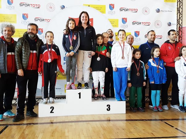 24.03.2019 Karaman Açık Kılıç Turnuvası U10 Kızlar Kılıç İrem Melek Bayrak 3.ncü