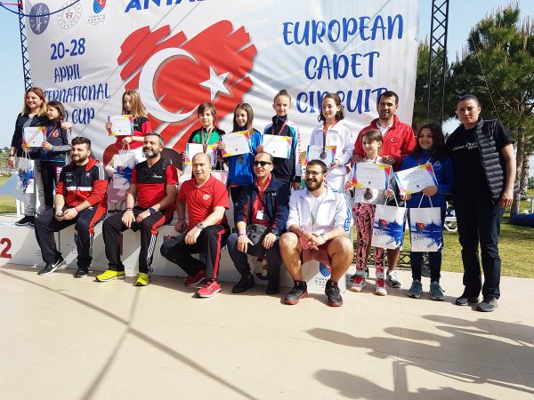 25.04.2019 Antalya Uluslararası Çocuk Kupası U10 Kızlar Kılıç İrem Melek Bayrak 3.ncü