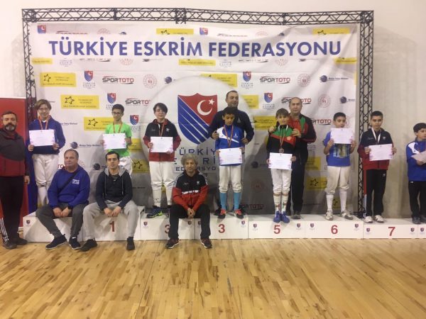 08.12.2019 Ankara Kılıç Eskrim Açık Turnuvası U12 Erkekler Kılıç Candeniz Berrak 5.nci